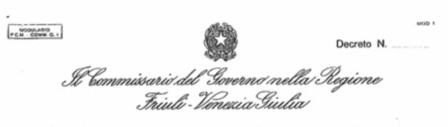 THE ITALIAN PREFECT AGAINST THE PORT OF TRIESTE