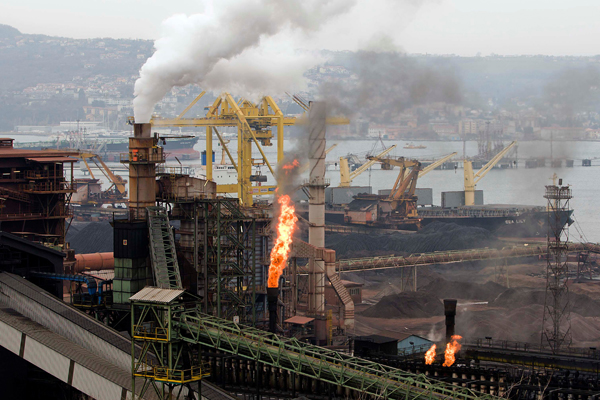 Trieste: Servola Ironworks (Ferriera).