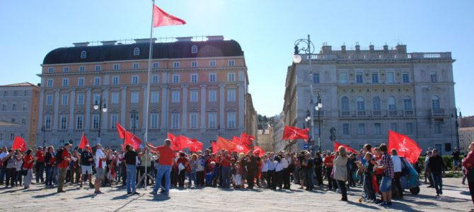 Free Trieste celebrates the Free Territory of Trieste's 65th independence day (15 September 2012).