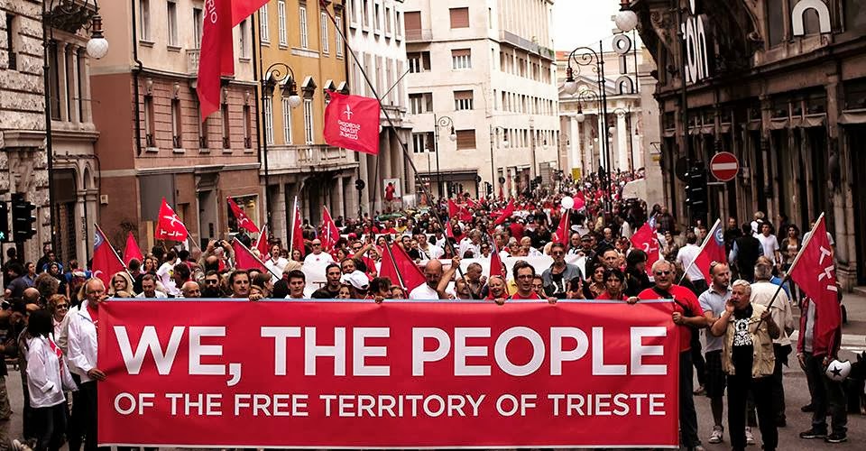 The Free Trieste Movement celebrates the 66th independence day of the Free Territory of Trieste (September 2013).