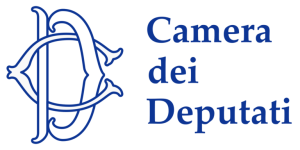 WRITTEN QUESTION TO THE ITALIAN GOVERNMENT. Logo of the Italian Chamber of Deputies. It is a blue C and D intertwined, with the name "Camera dei Deputati" near them.