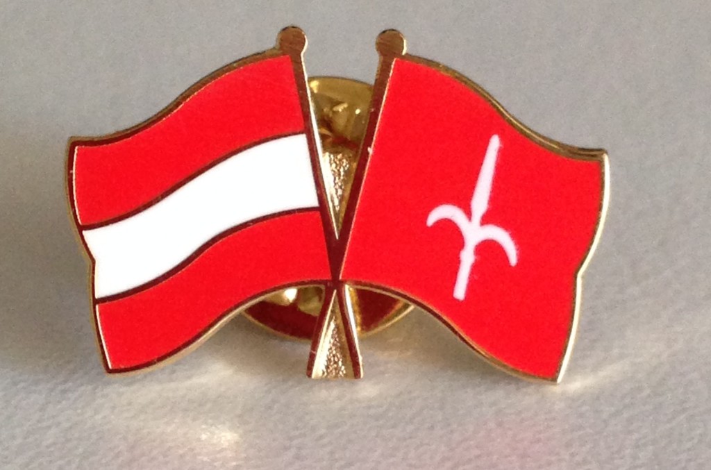 Friendship pin: Austria & Free Territory of Trieste