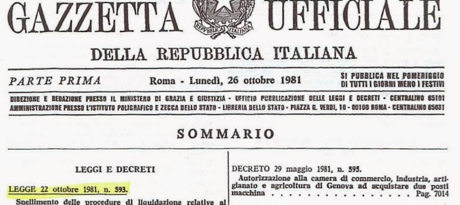 THE FREE TERRITORY OF TRIESTE AND WAR DAMAGES