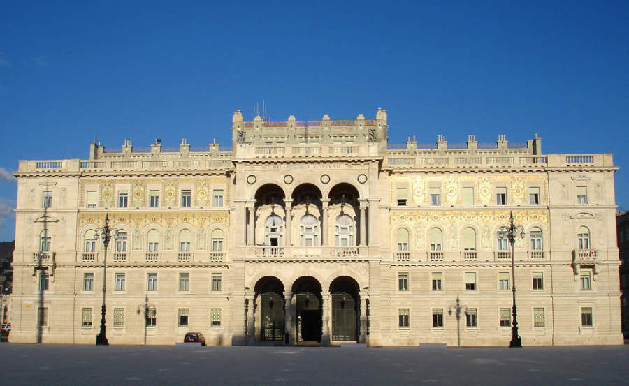 Trieste, Palace of the Government.