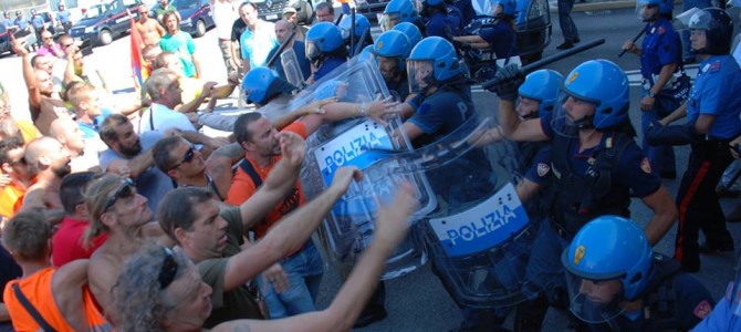 Free Trieste has nothing to do with the demonstration of violent agitators held on August 26th, and challenges the responsible to a debate