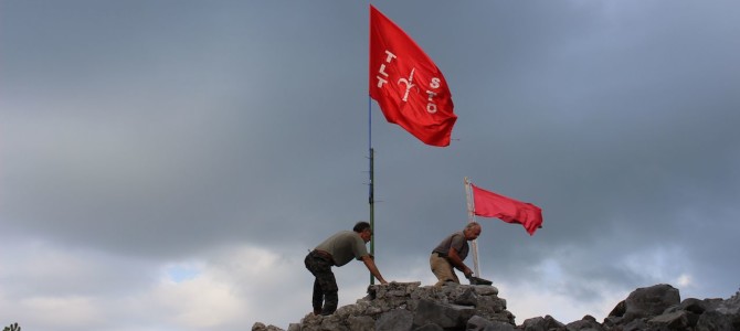 Demonstrationen an Grenzübergängen zwischen Triest und Italien