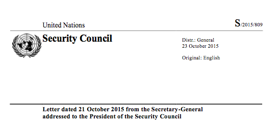 Security Council and Free Territory of Trieste: first document before the press conference