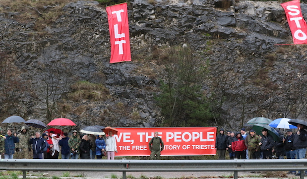 Free Trieste's 10 February 2016 celebration for the 1947 Italian Peace Treaty.