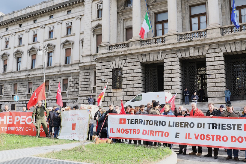 Free Trieste's 10 February 2016 celebration for the 1947 Italian Peace Treaty.