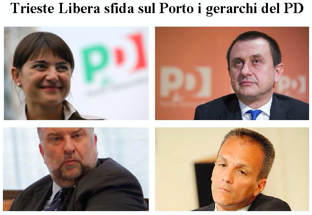 Free Trieste challenges Serracchiani, Cosolini, Russo and Rosato to a public debate about the “old” Free Port