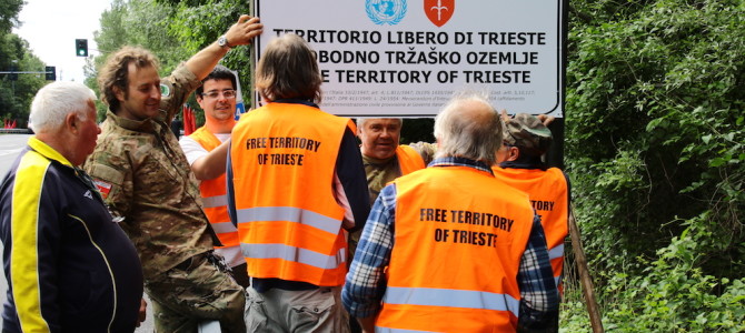 FOUR MONTHS ON THE BORDER OF THE FREE TERRITORY OF TRIESTE