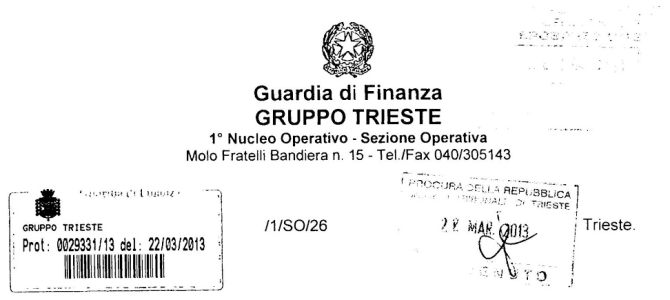 SUBVERSION OF STATE: ITALIAN FINANCIAL POLICE AGAINST THE FREE TERRITORY OF TRIESTE AND THE TREATY OF PEACE