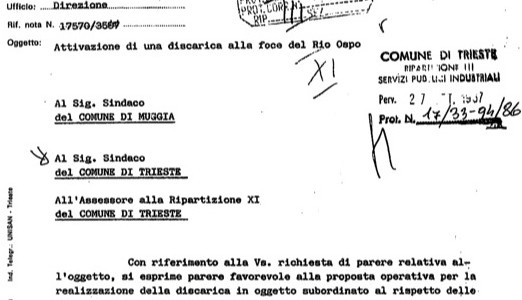 THE SILENCE ABOUT THE MAFIA’S WASTE IN TRIESTE THE SILENCE ABOUT THE MAFIA’S WASTE IN TRIESTE