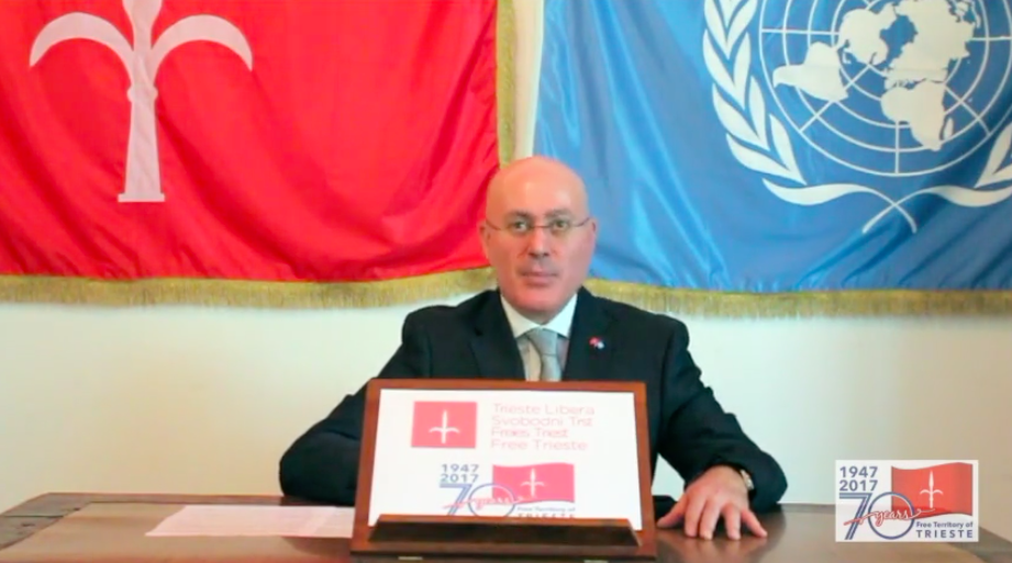 Text of the State of the Free Territory of Trieste address on the 70th Independence Day