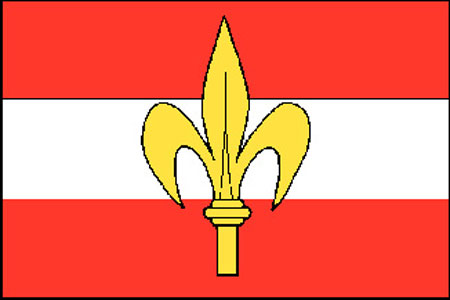 Austrian flag of Trieste