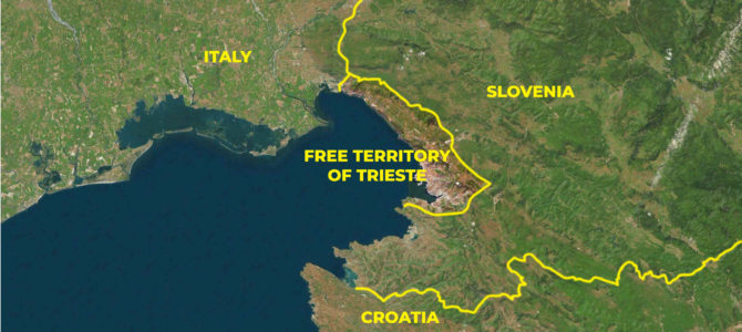 Italy recognizes the Free Territory of Trieste (since 1947!)