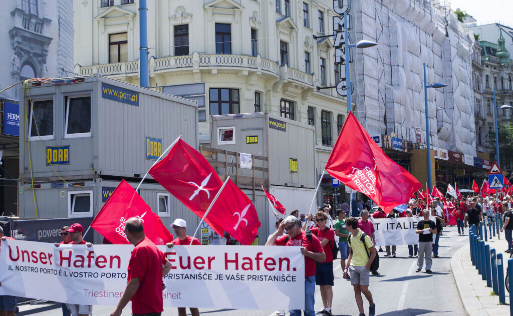 2013: Free Trieste's demonstration "(Free)Trieste meets Vienna".
